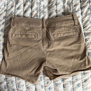 AE Tan Chino Shorts